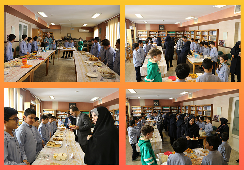 جشنواره غذا دانش آموزان پایه پنجم
